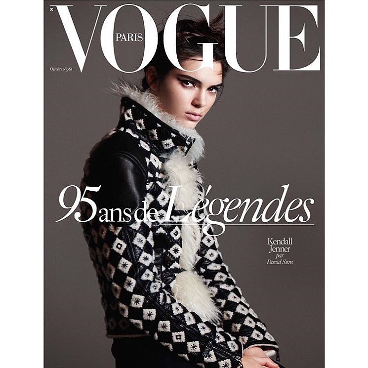 2 Vogue covers in 2 days!!! what is life?! @vogueparis cover shot by #DavidSims...