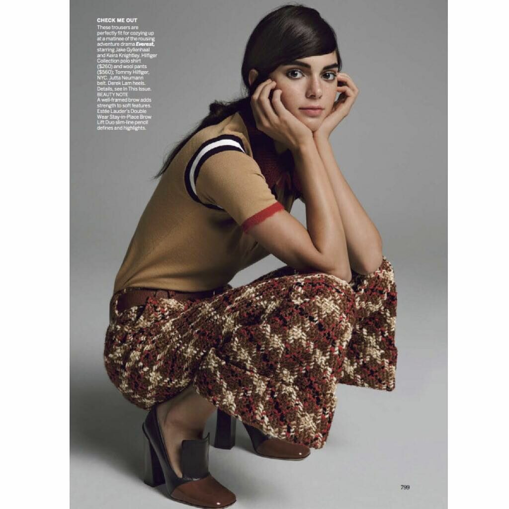 baby face in September Vogue #InezAndVinoodh...