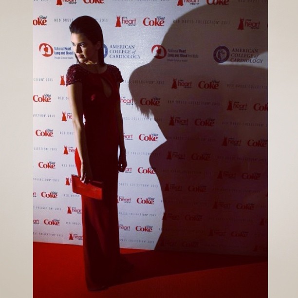 #LastNight Red Dress Fashion Show...