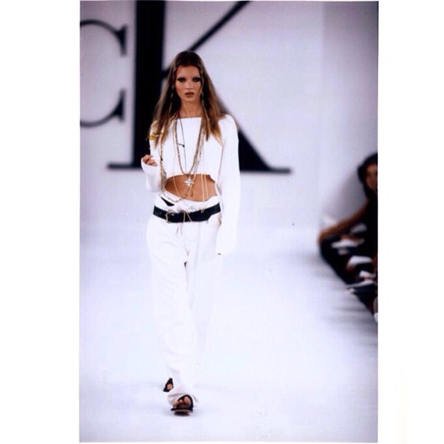 morning #inspiration #KateMoss #CalvinKlein...