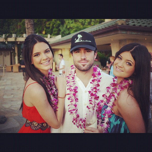 #hawaii2012 @kylieejennerr and broddd...