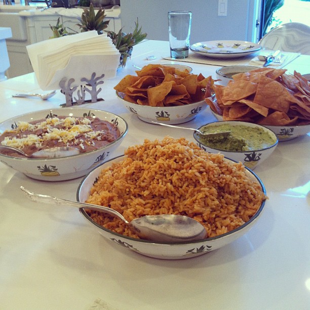 Mexican food tonight #govinny...