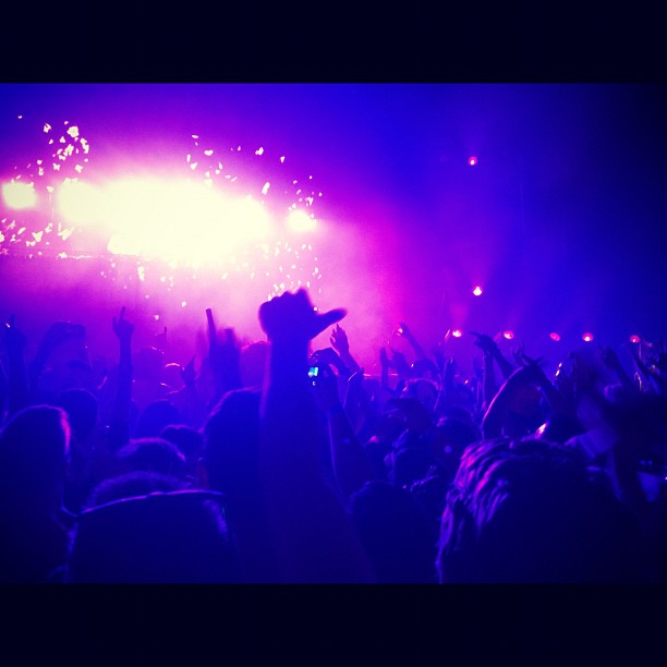 last night #Kaskade...