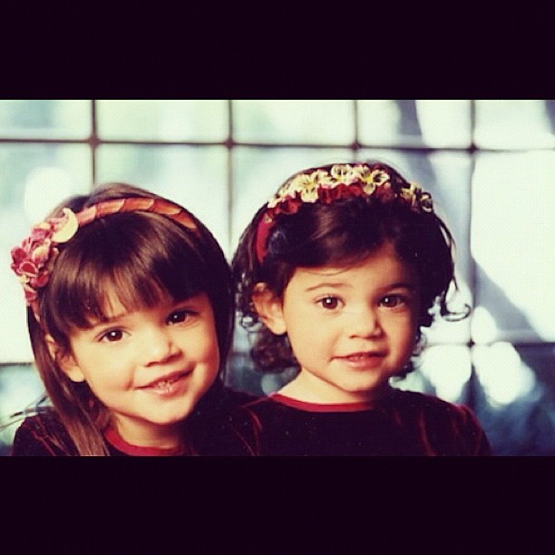 lil @kylieejennerr and me ...happy 15th sister! ...