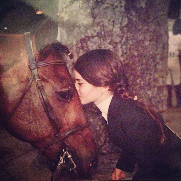 #tbt to me and my buddy at the horse shows way back when...
