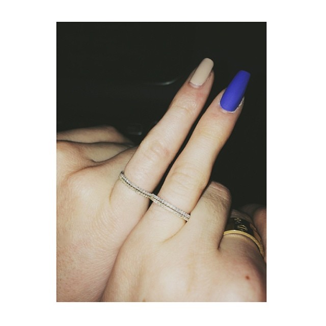 ken got us sister rings ...