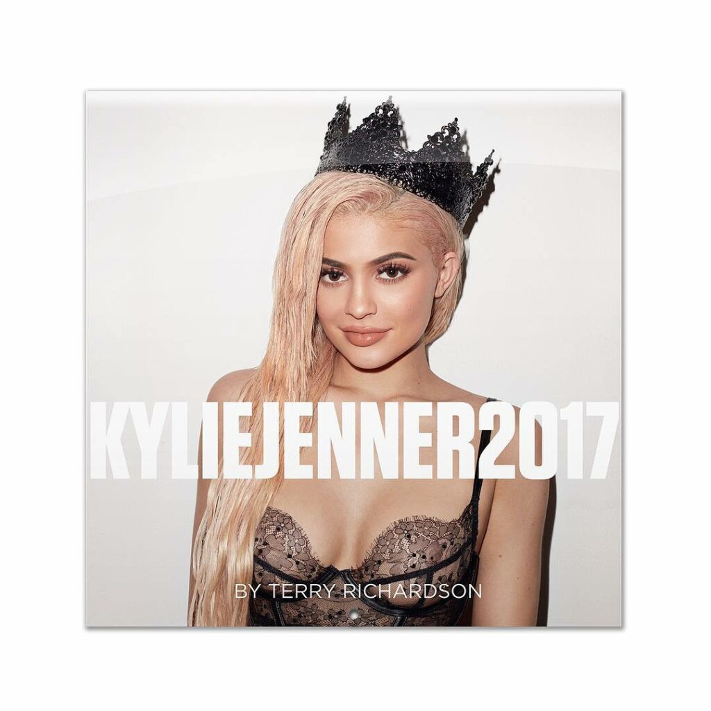 The Official KYLIE JENNER 2017 calendar with @terryrichardson launches on KylieJ...