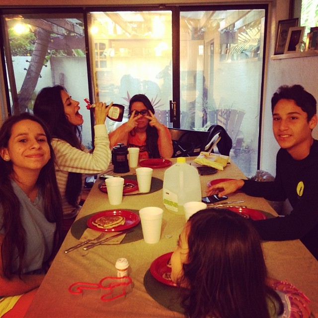 having breakfast at 3 PM is our specialty...