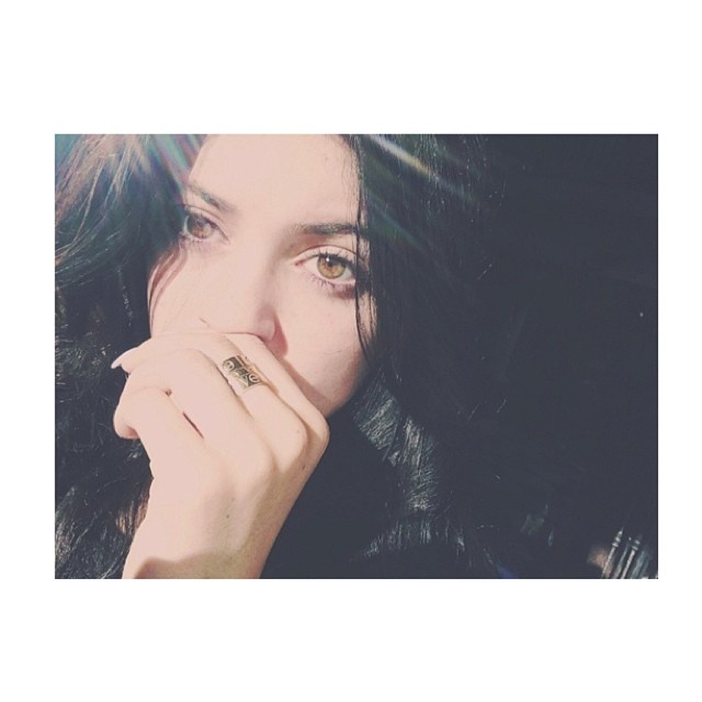 the dark hair days...