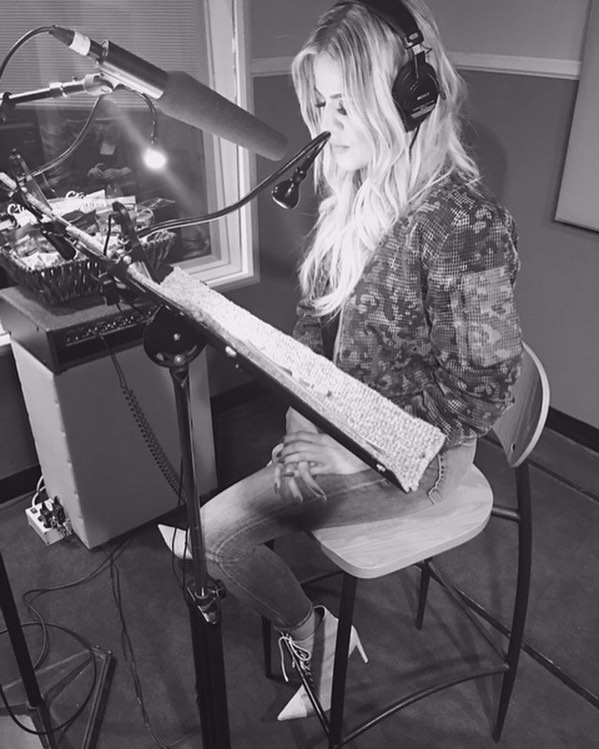 In the studio recording my voiceovers for @revengebody!! I'm so excited for this...