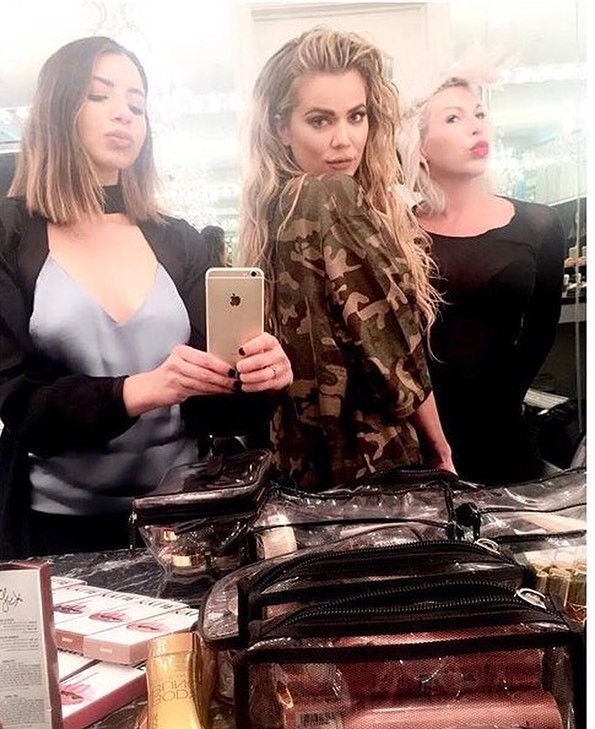 I miss you guys! I have so many selfies of the work you guys do on me but we don...