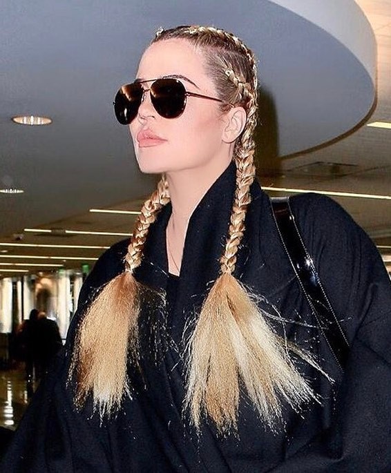 My @justinemarjan braided me up kuuuuttte!! We left the ends out and frayed for ...