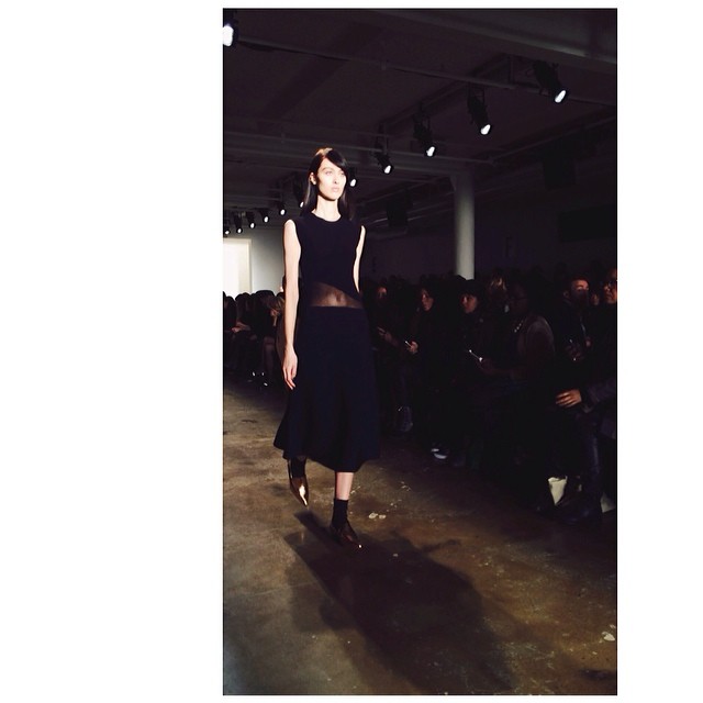 SLAY; tough, cool, sophisticated at Timo. #nyfw #drfd #lexusnyfw...