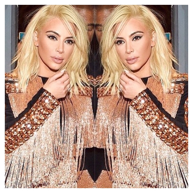 After party look! This all beaded fringe dress was insane!!!!! #Balmain...