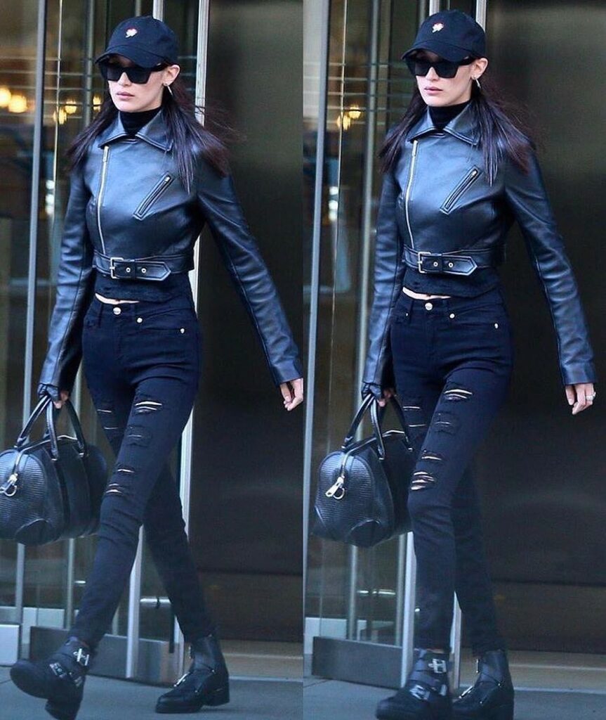 My baby @bellahadid is rocking her @goodamerican denim!! I love you Bella baby ...