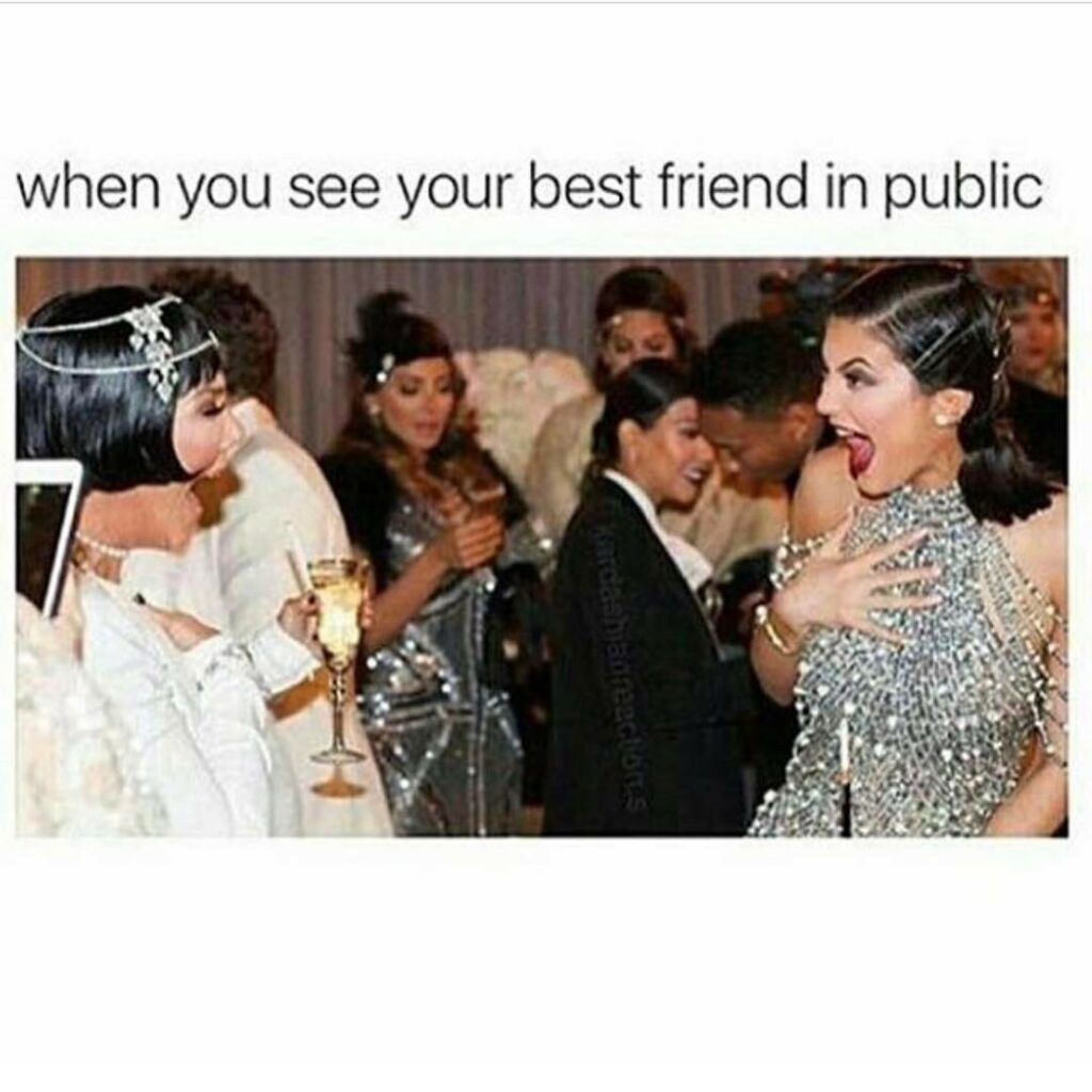 Go Bestfriend!!  @krisjenner tag your bestie...