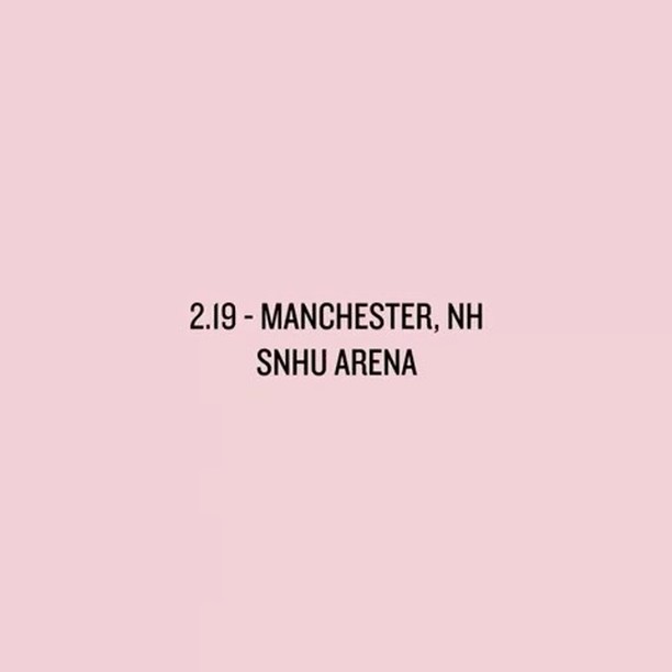 See you tonight, Manchester ♡ @dangerouswomantour ♡...
