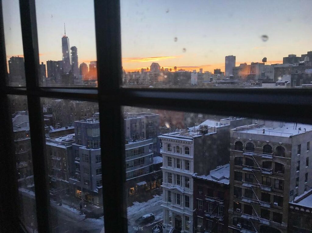 "I can’t with any conscience argue for New York with anyone. But I love the city...