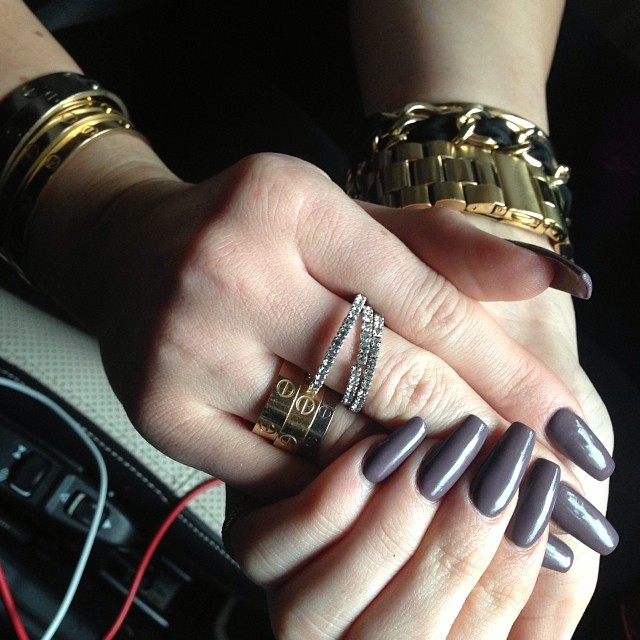 Love my nails from @laquenailbar ...