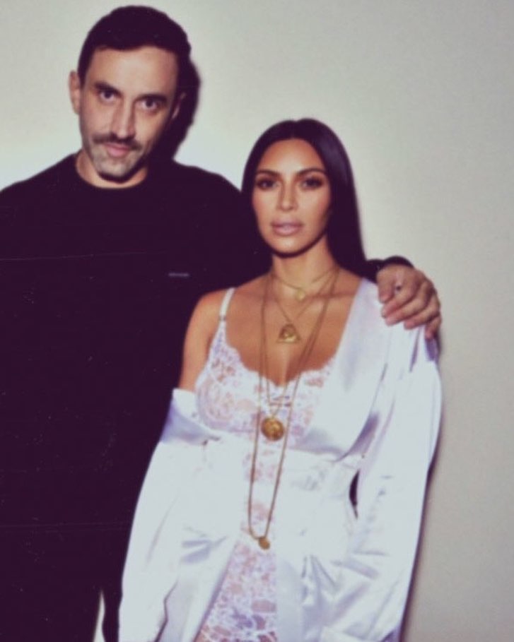 Found this pic of @riccardotisci17 and I. I remember the first time you dressed ...