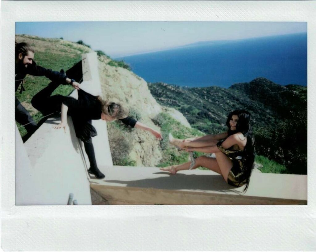 find someone who matches your crazy  @sashasamsonova behind the scenes photos fr...