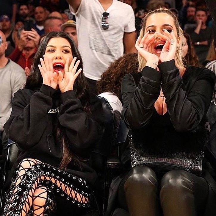 We are pretty much one person now @kourtneykardash...