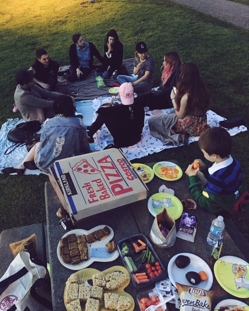 Have more picnics! Make it special, whatever it is....