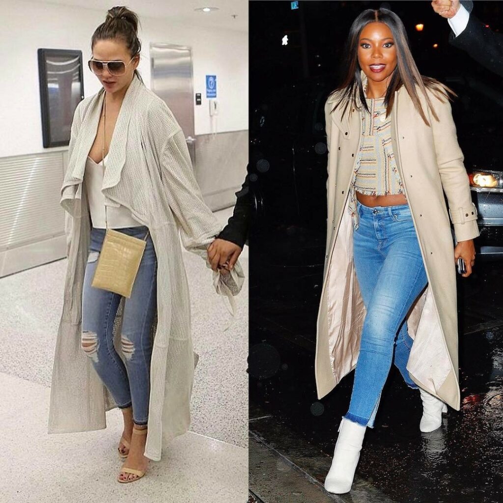I see you @chrissyteigen and @gabunion looking damn GOOD in your @GoodAmerican G...