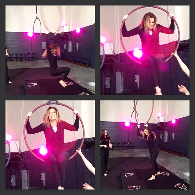 For some reason this ring workout  made me hysterically laugh!!!...