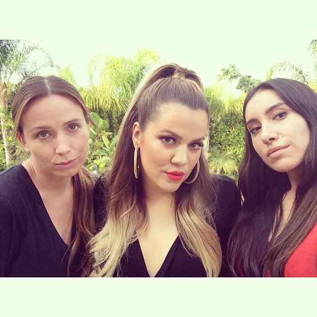 Coffee talk and glam with @jenatkinhair @1maryphillips #GlamourAndGratitude...