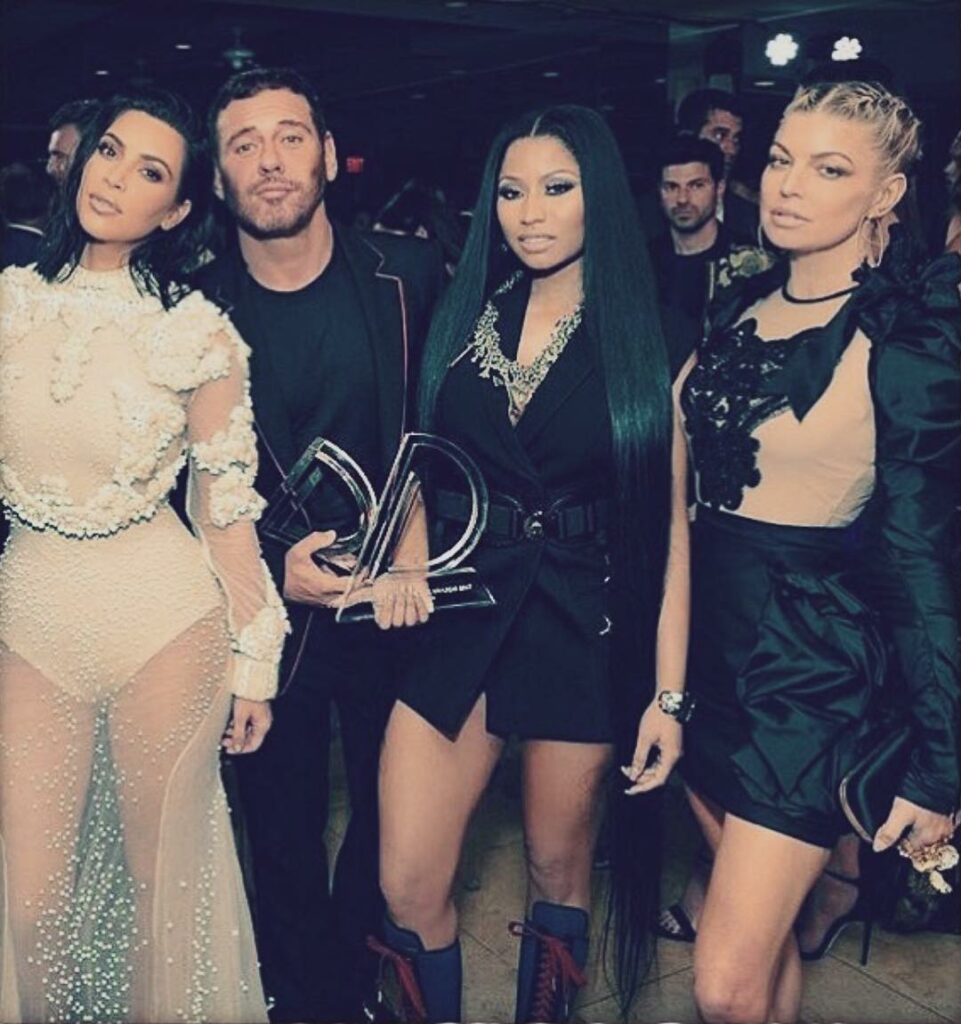 Daily Front Row Fashion Awards with the baddest @mertalas @nickiminaj @fergie...