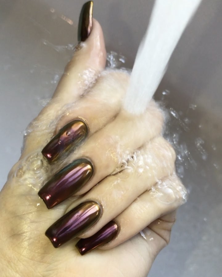 fresh paint job ...