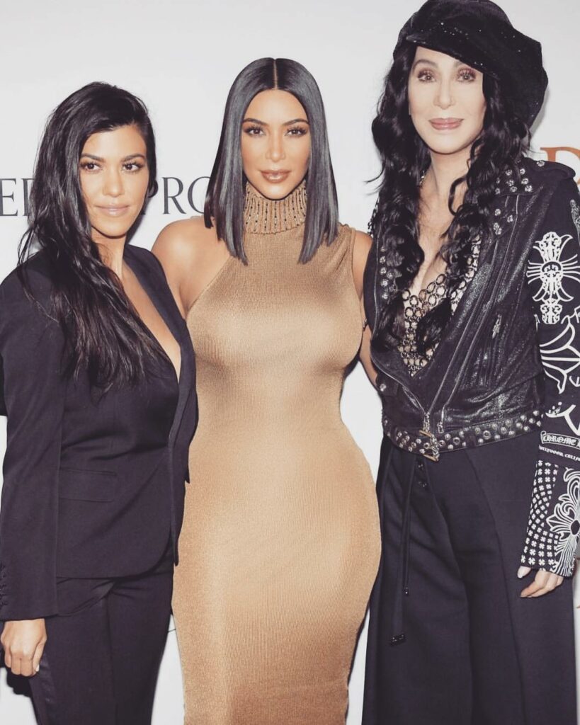 Cher! Need I say more! My fashion icon and fellow Armenian. What a proud moment ...