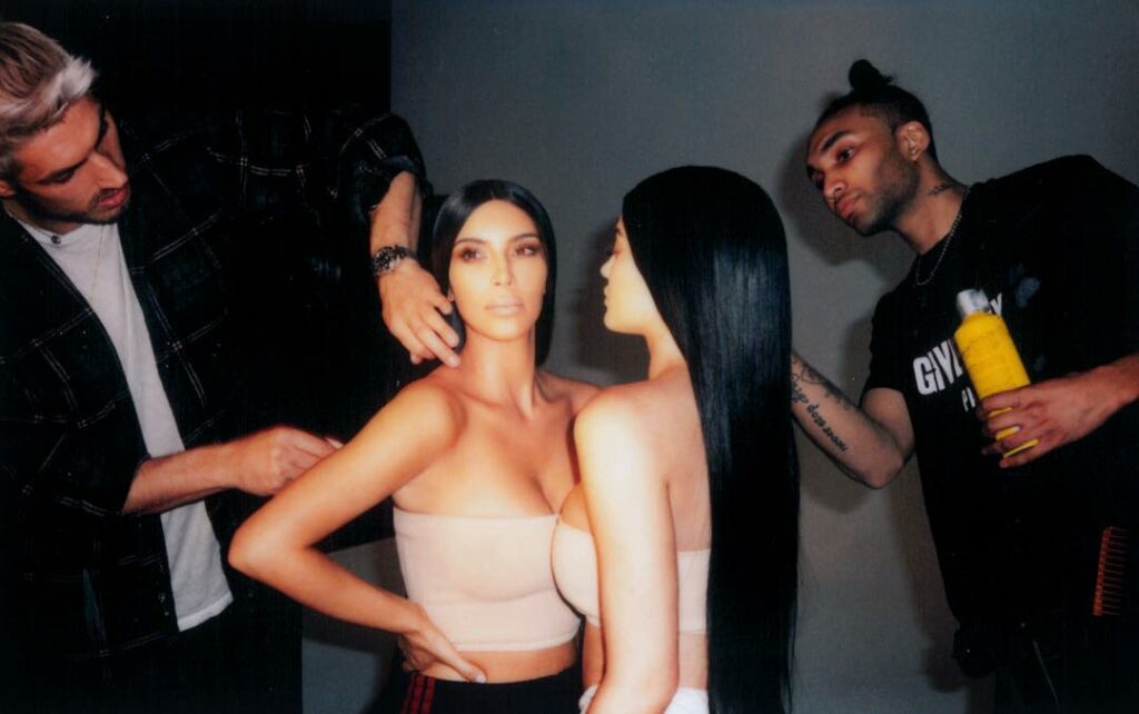 So excited about this nudes collection #KKWxKYLIE...