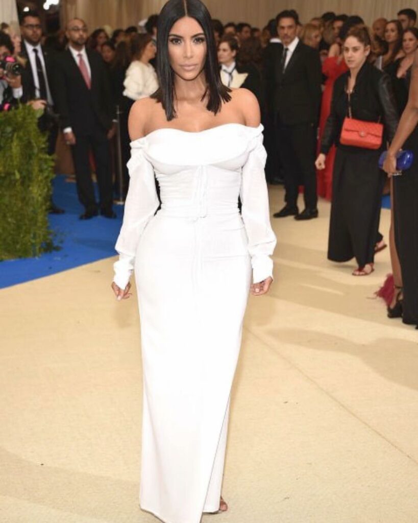 Simplicity this year #MetGala2017 #VivienneWestwood #YeezyHeels...