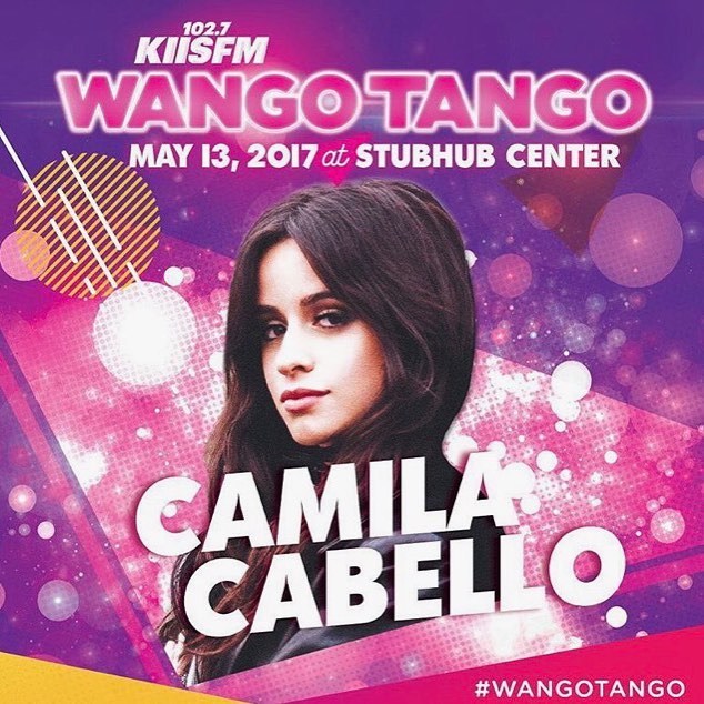 I can't wait to see u guys at #wangotango2017 today!!!! I'M SO EXCITED I LOVE U ...