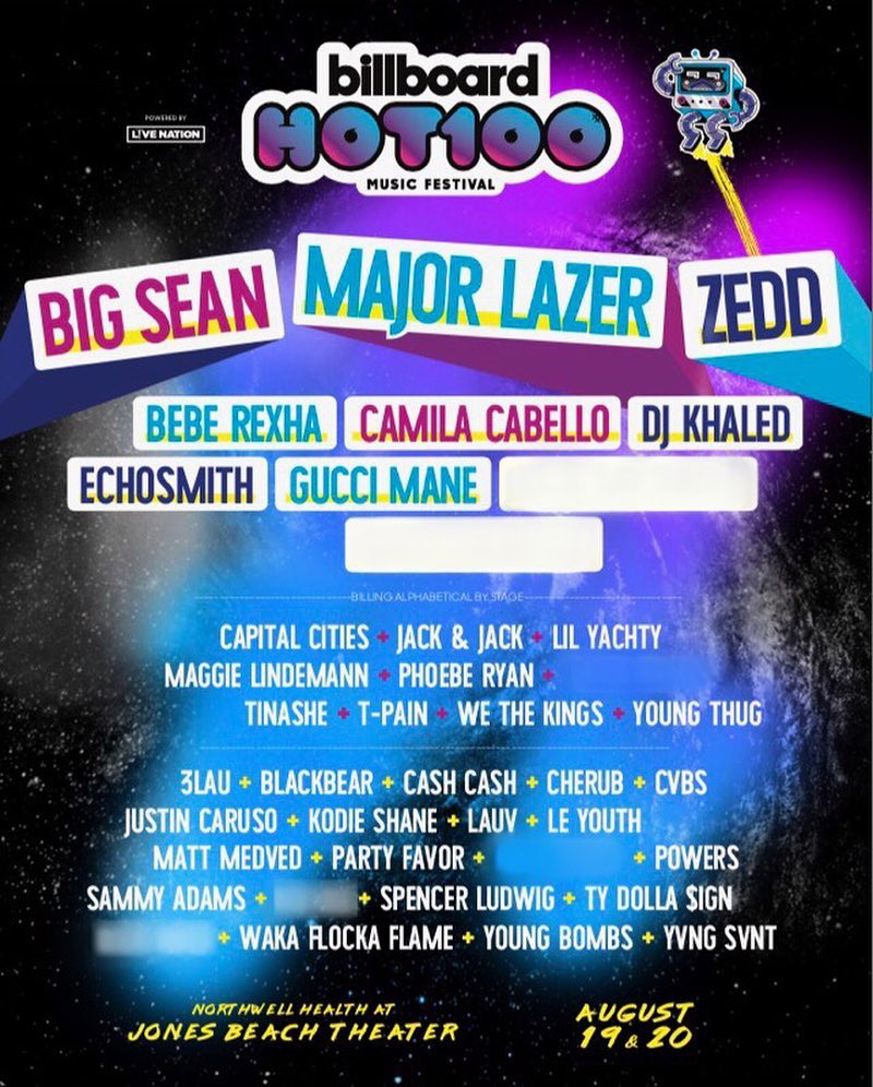 YAAAAAAAAAAY @billboard #hot100fest!!!!!!!! IM SOOOO EXCITED...