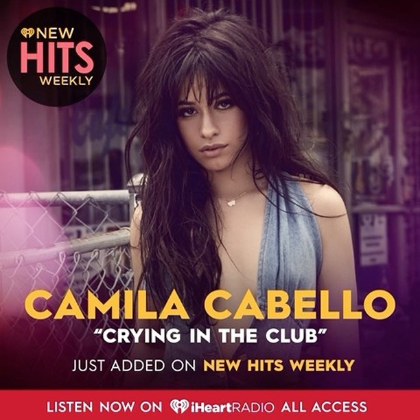 THANK UUU @iheartradio for adding #cryingintheclub to #nexthitsweekly!!  check i...