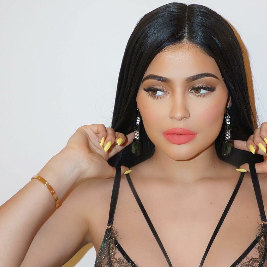 wearing Baby Girl Matte lipstick from the new Koko 4 piece launching tomorrow on...