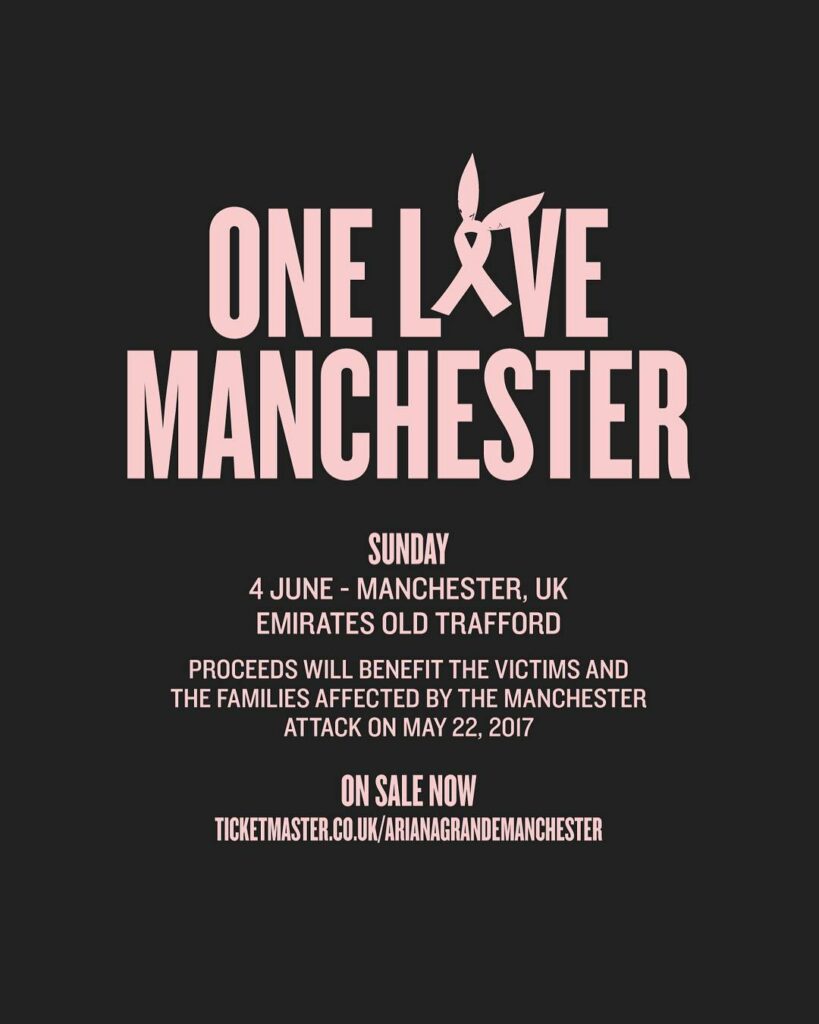 One Love Manchester ♡ June 4th  ...