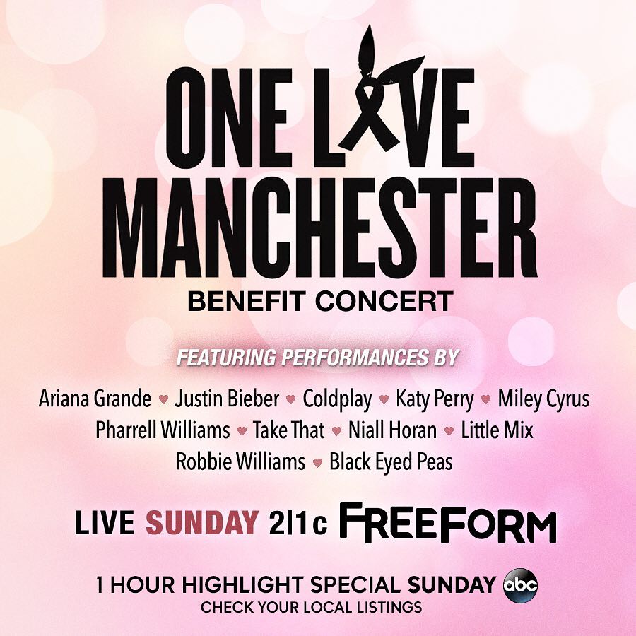 #OneLoveManchester onelovemanchester.com...