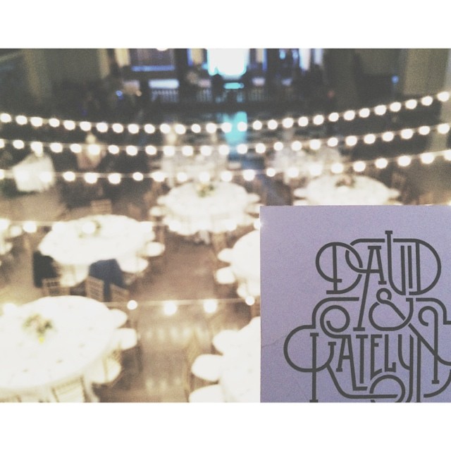 incredibly cool people; 
incredible cool love; 
incredibly cool wedding....
