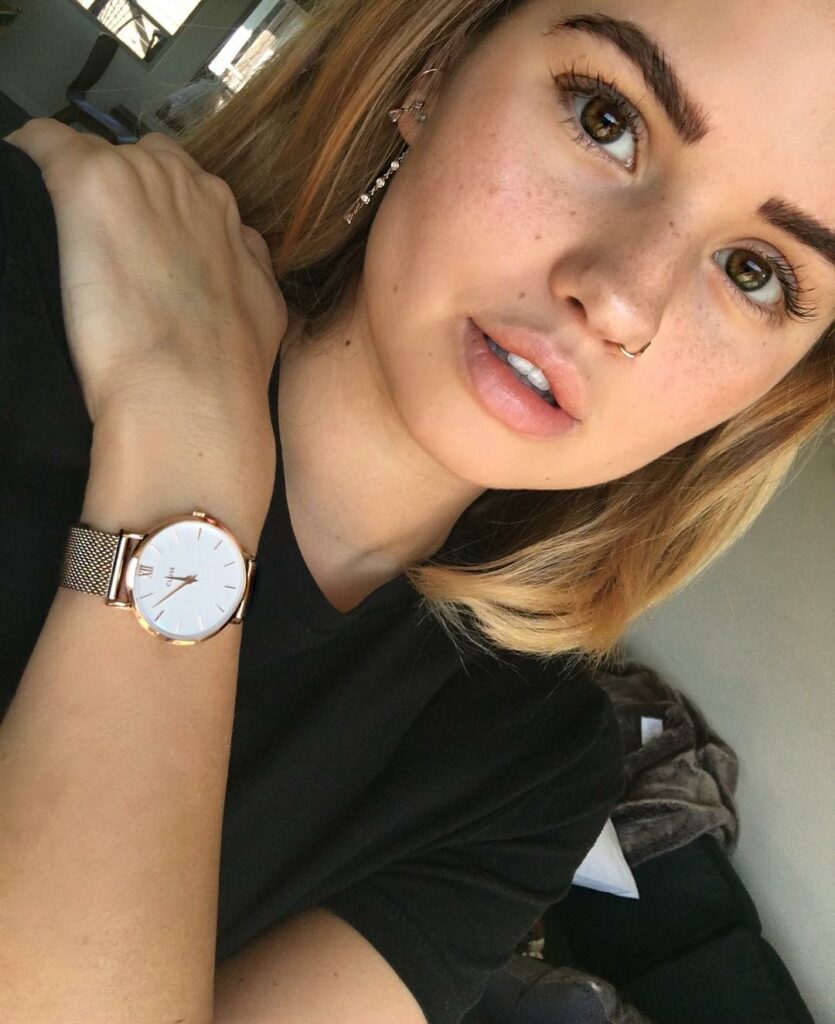 Treated myself to a rose gold #CLUSE watch because I'm a practical woman (with a...