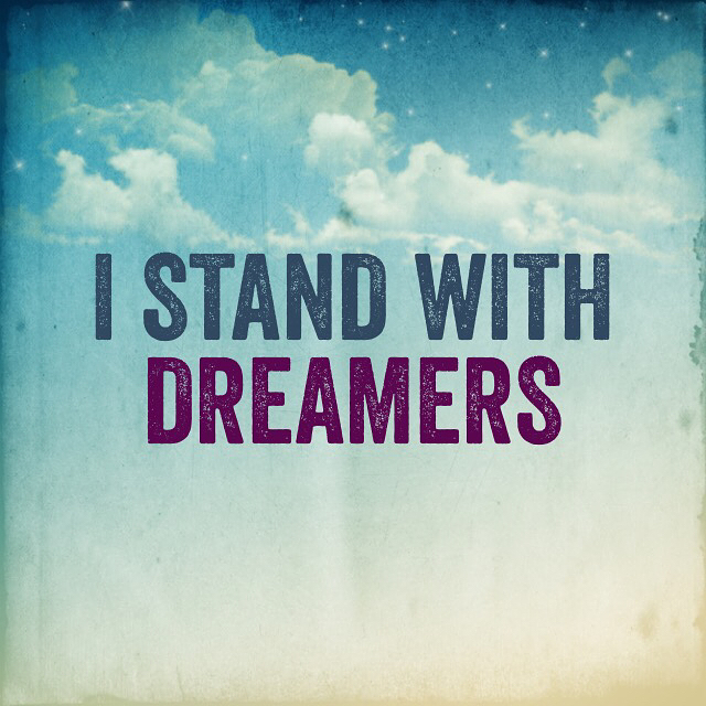 ‪Trumps plan to Deport DREAMERS is cruel and we WILL RESIST... Please stand up t...