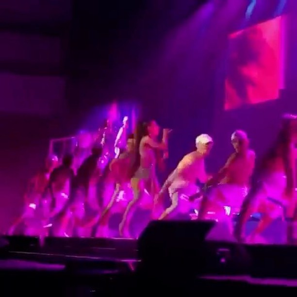can't believe we made it to the second to last show without me slipping on that ...