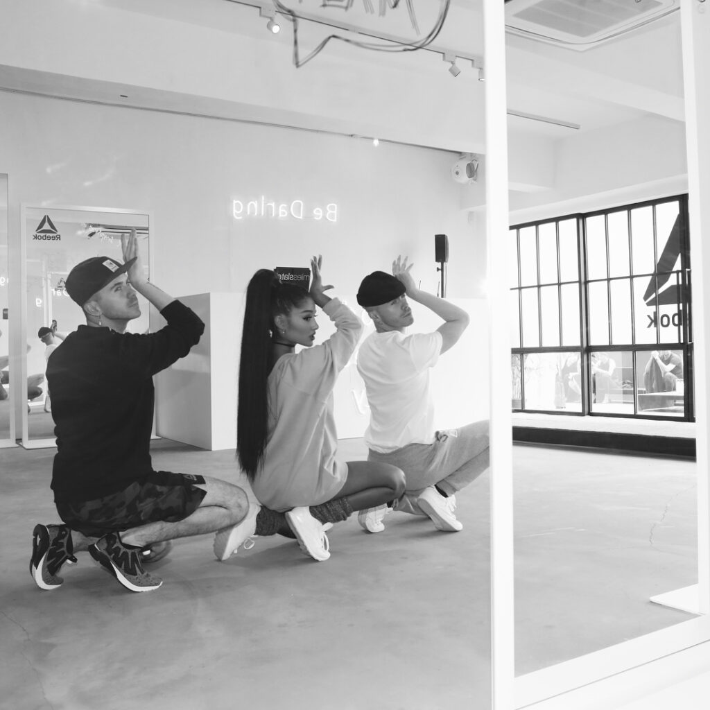 Had the best time celebrating the launch of #ArianaxReebok today with my @Reebok...