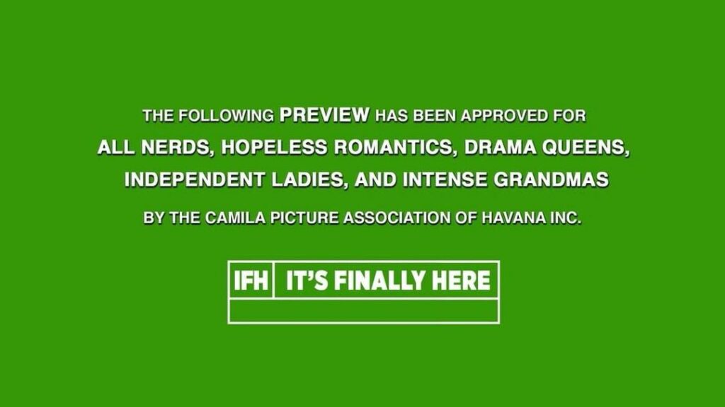 #HAVANAtheMOVIE, 10/24 
www.youtube.com/camilacabello...