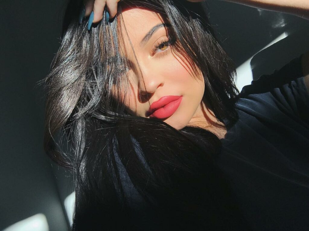 new color by @kyliecosmetics "GOALS" launching this Halloween ...