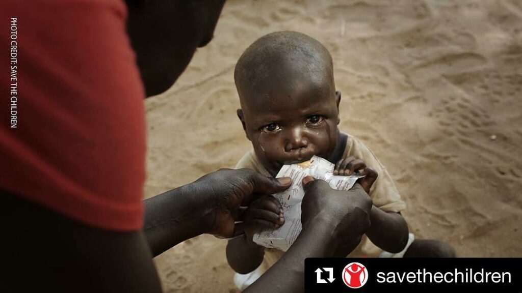 emergency food helps prevent starvation and saves children’s lives...... when u ...