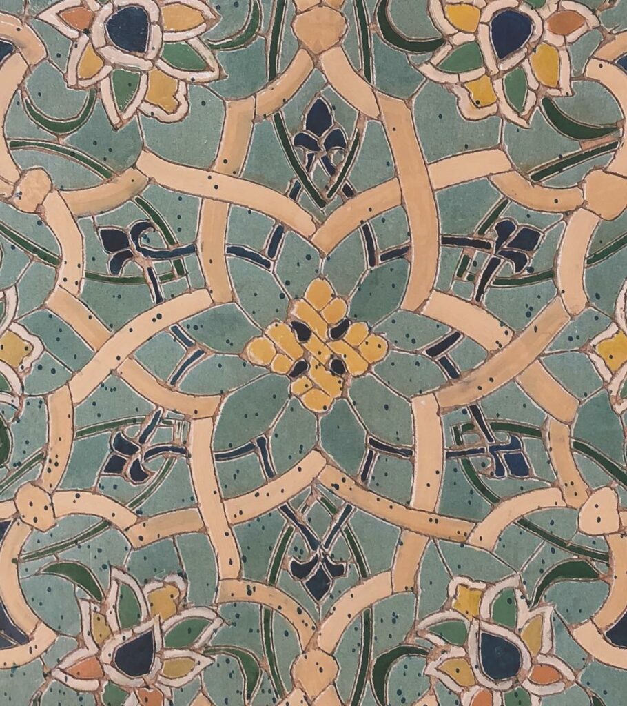 Took this pic of the tiled ceiling in this hotel I stayed at in San Francisco. S...
